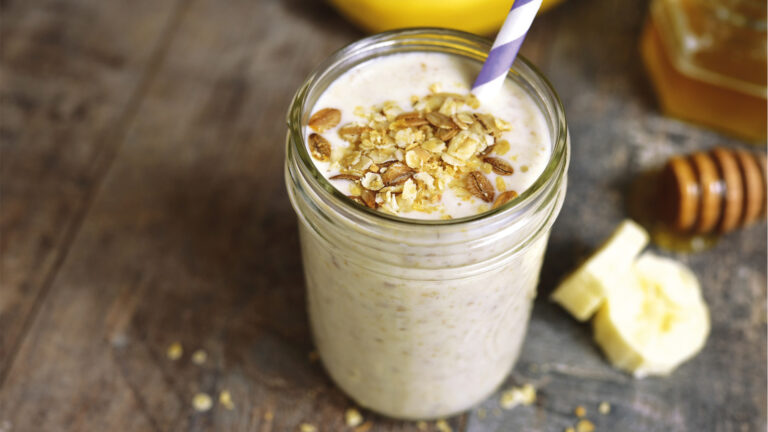 recette Mollers smoothie vegetal banane miel acacia