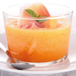 recette Mollers soupe froid au melon et jambon de parme