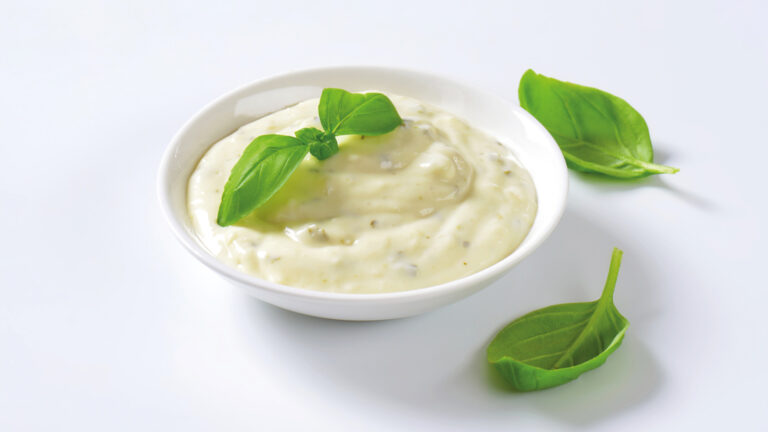 recette Mollers vinaigrette au fromage blanc au citron et aux fines herbes