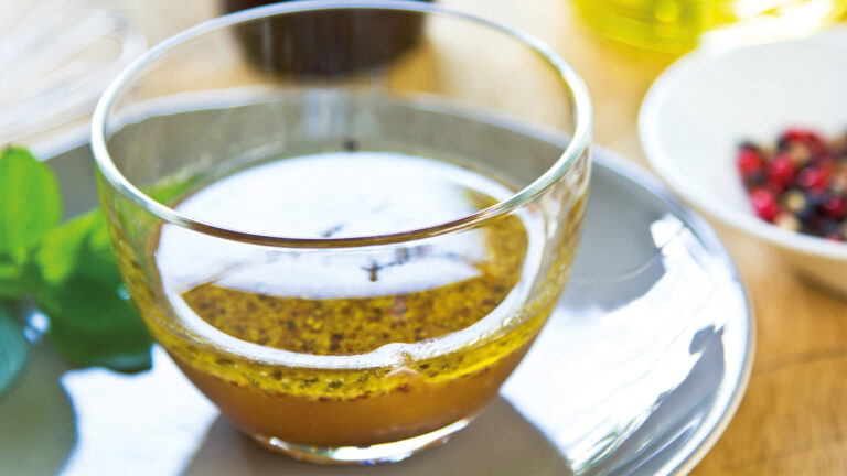 recette Mollers vinaigrette sucree miel citron